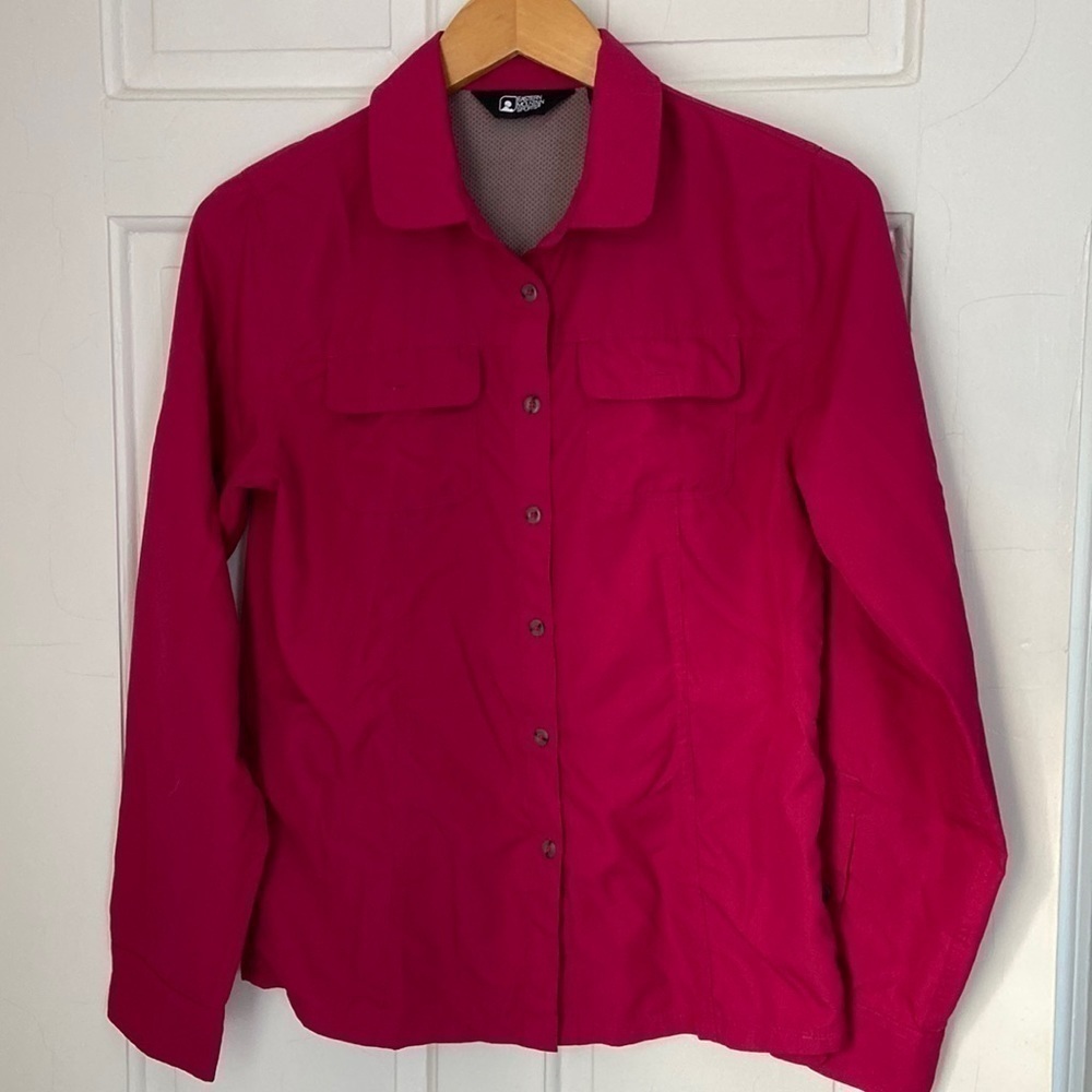 EMS magenta hiking shirt